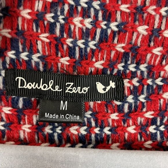 Double Zero Aztec Checked Unique Drape Front Cardigan Size Medium - Picture 4 of 6